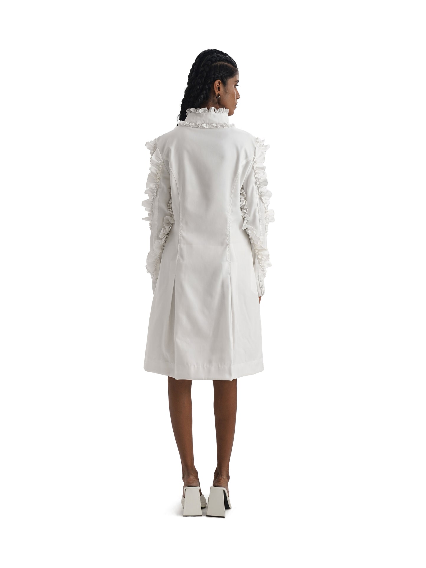 Notre Ame Mon Chou Sourire Ruffle Dress -B
