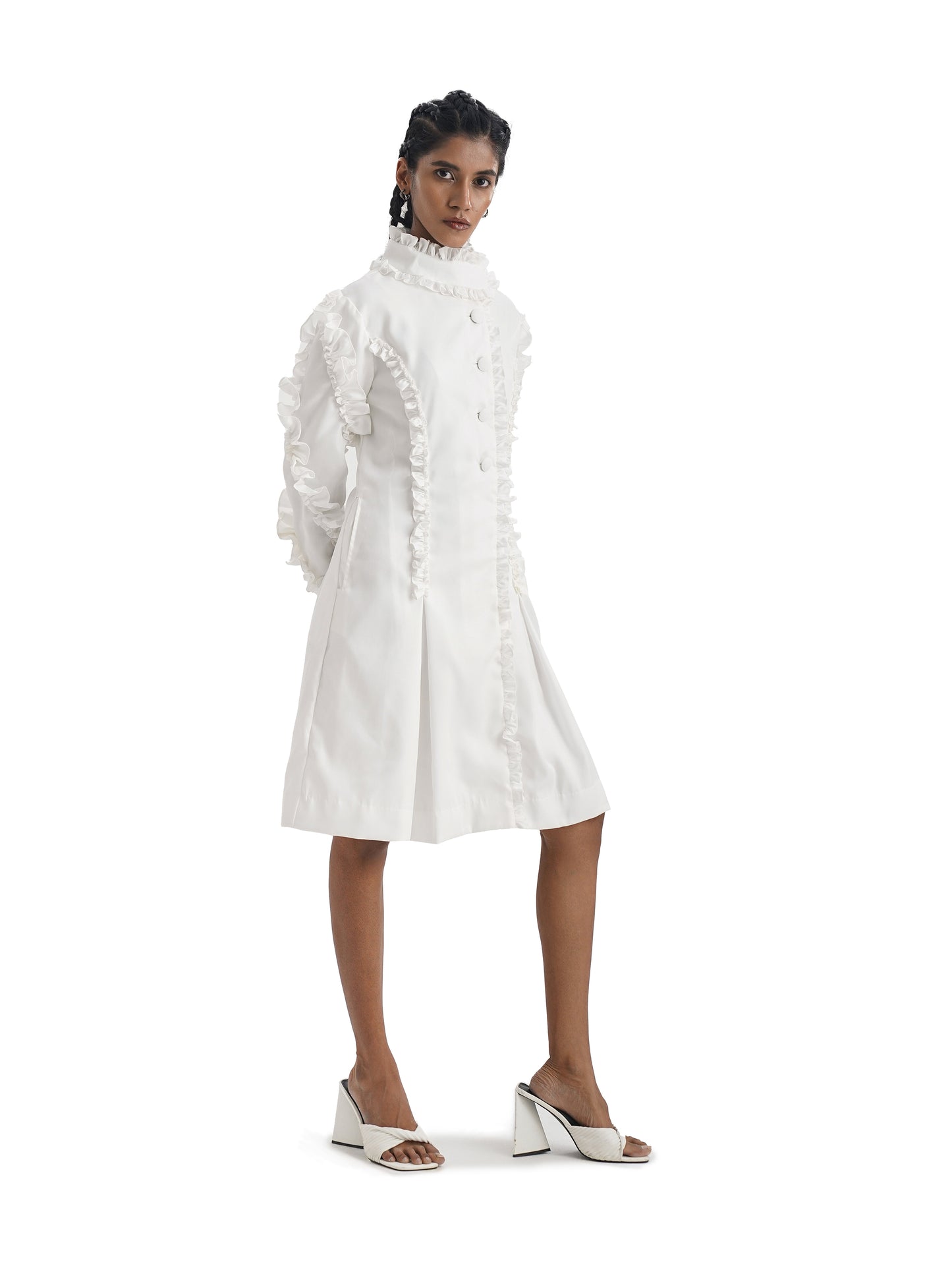 Notre Ame Mon Chou Sourire Ruffle Dress -ST