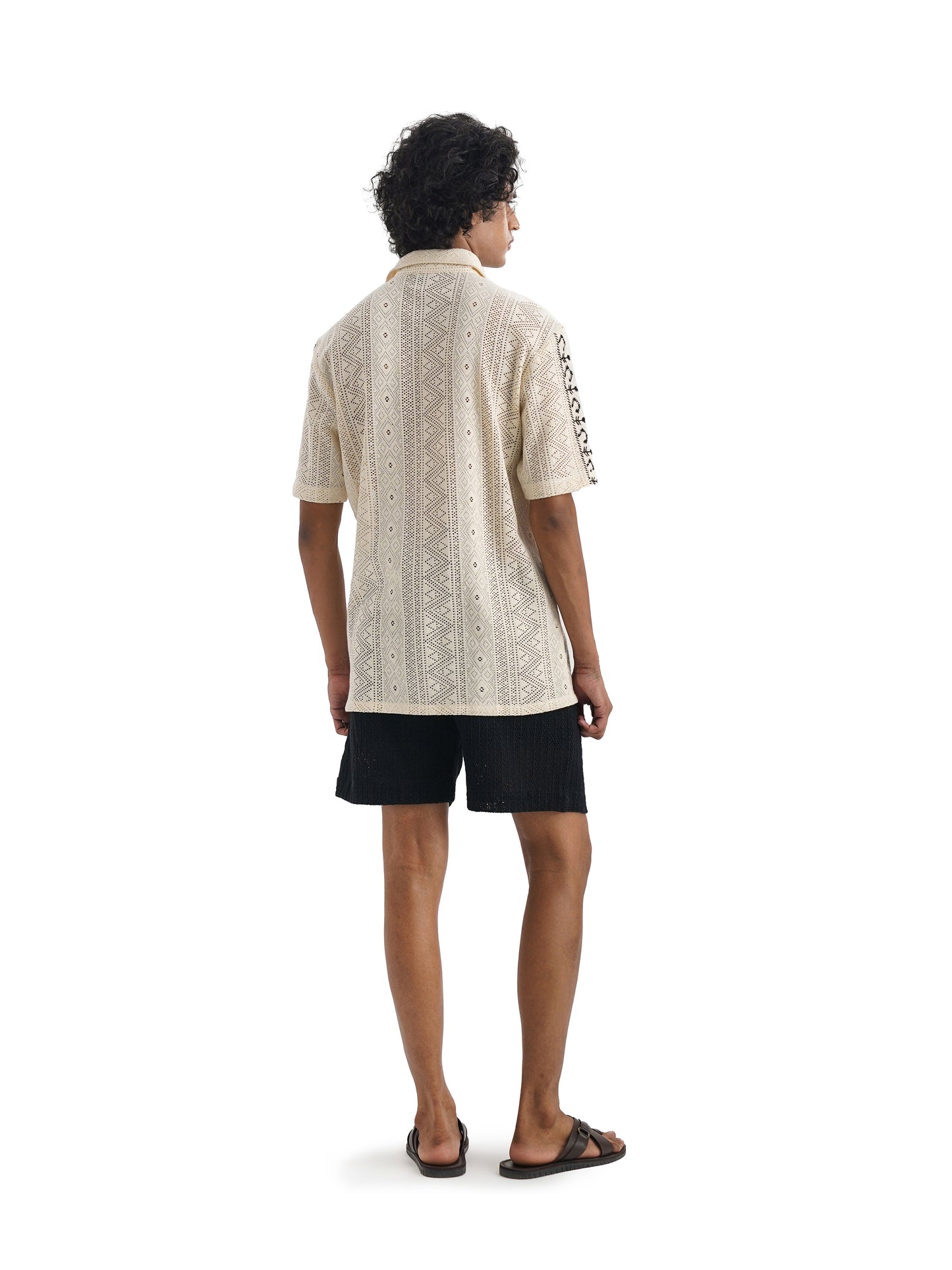 Notre Ame La Broderie Cancun Shirt-B