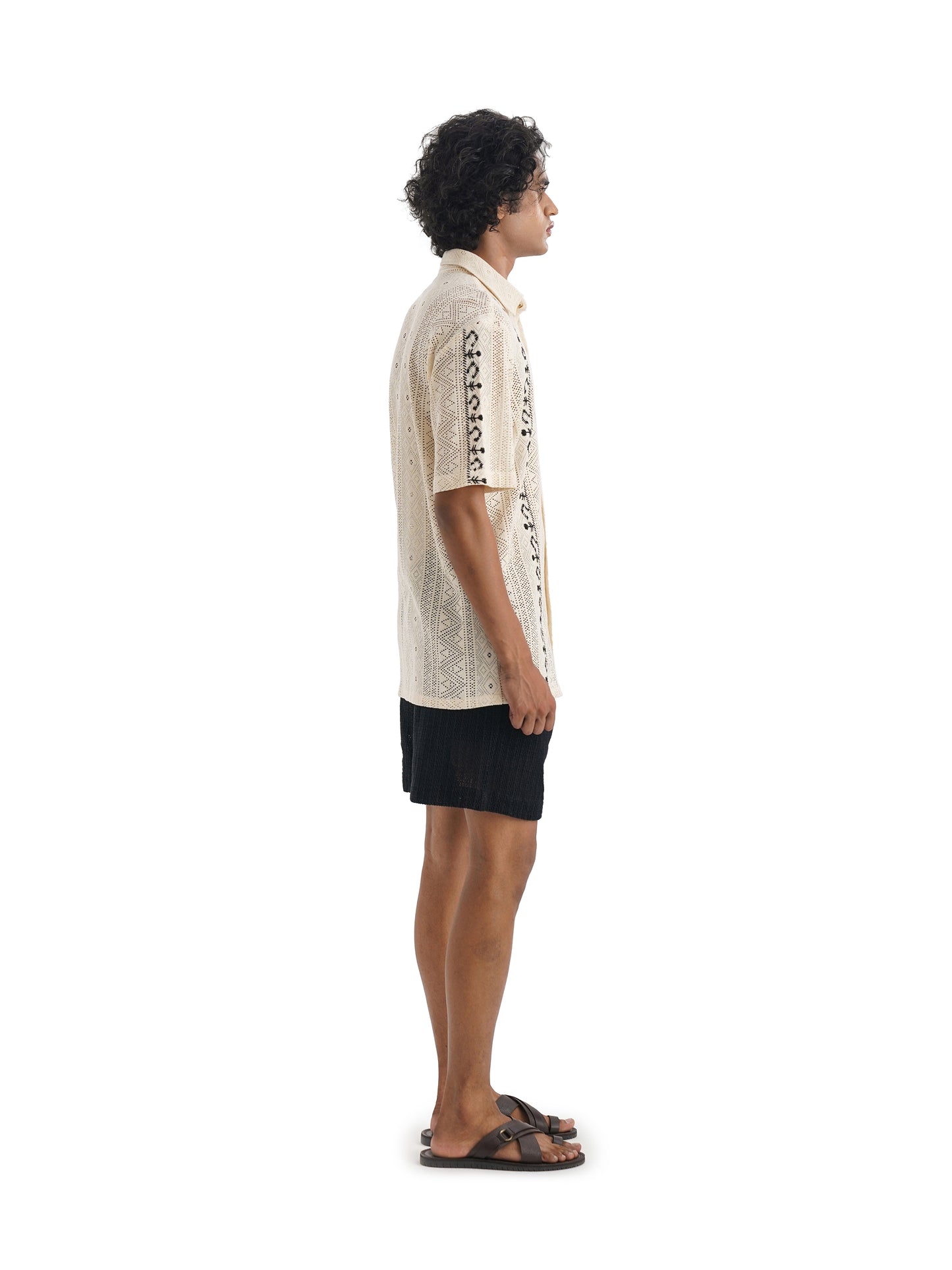 Notre Ame La Broderie Cancun Shirt-S