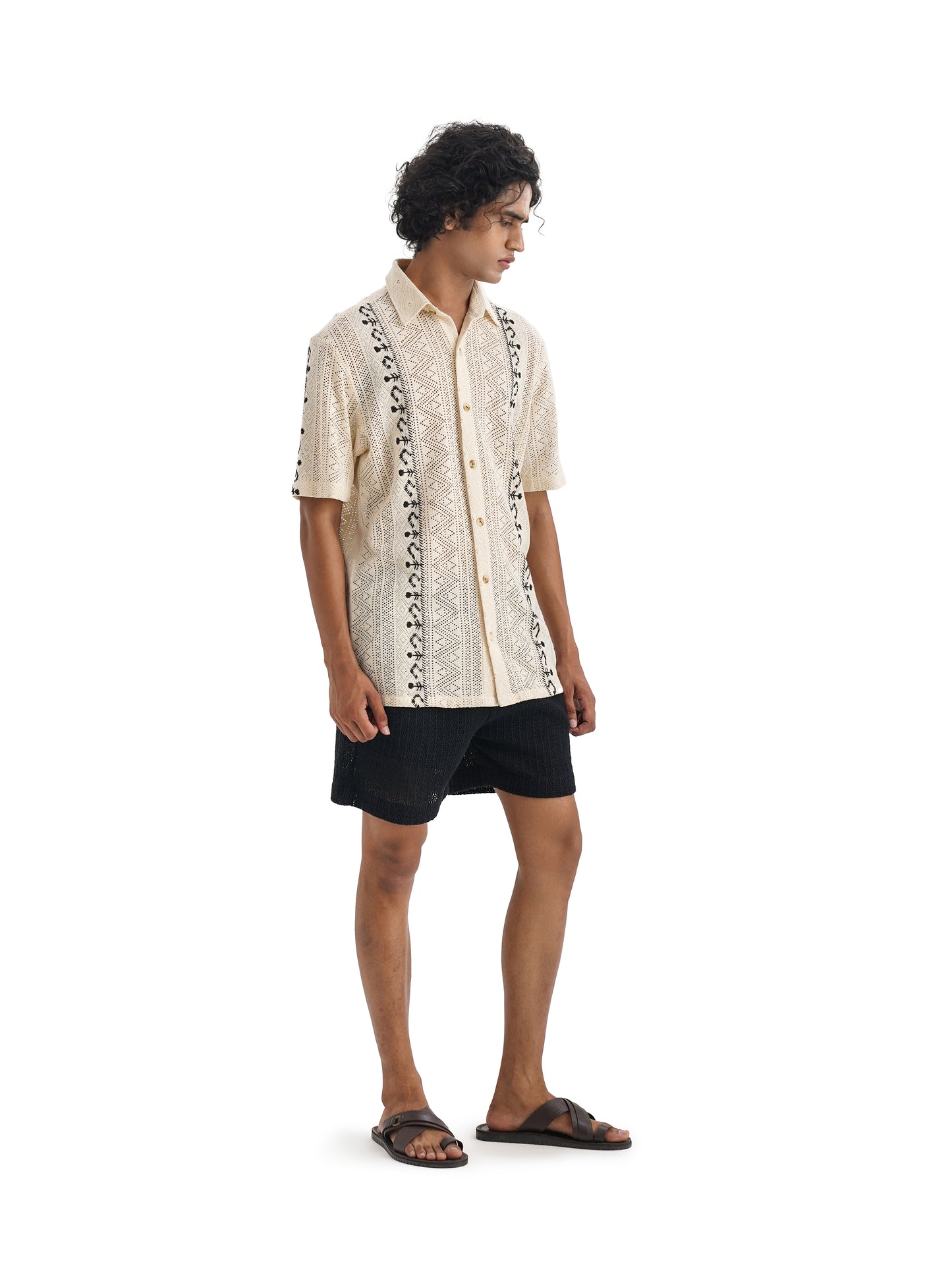 Notre Ame La Broderie Cancun Shirt-ST