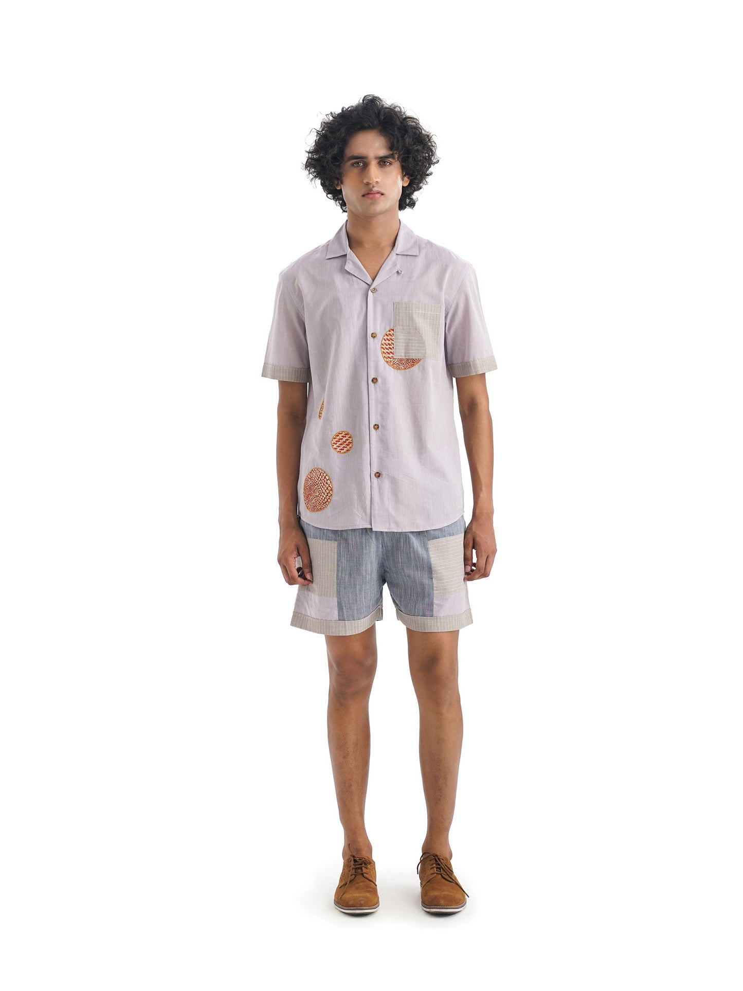 Notre Ame La Bulle Applique Shirt-F