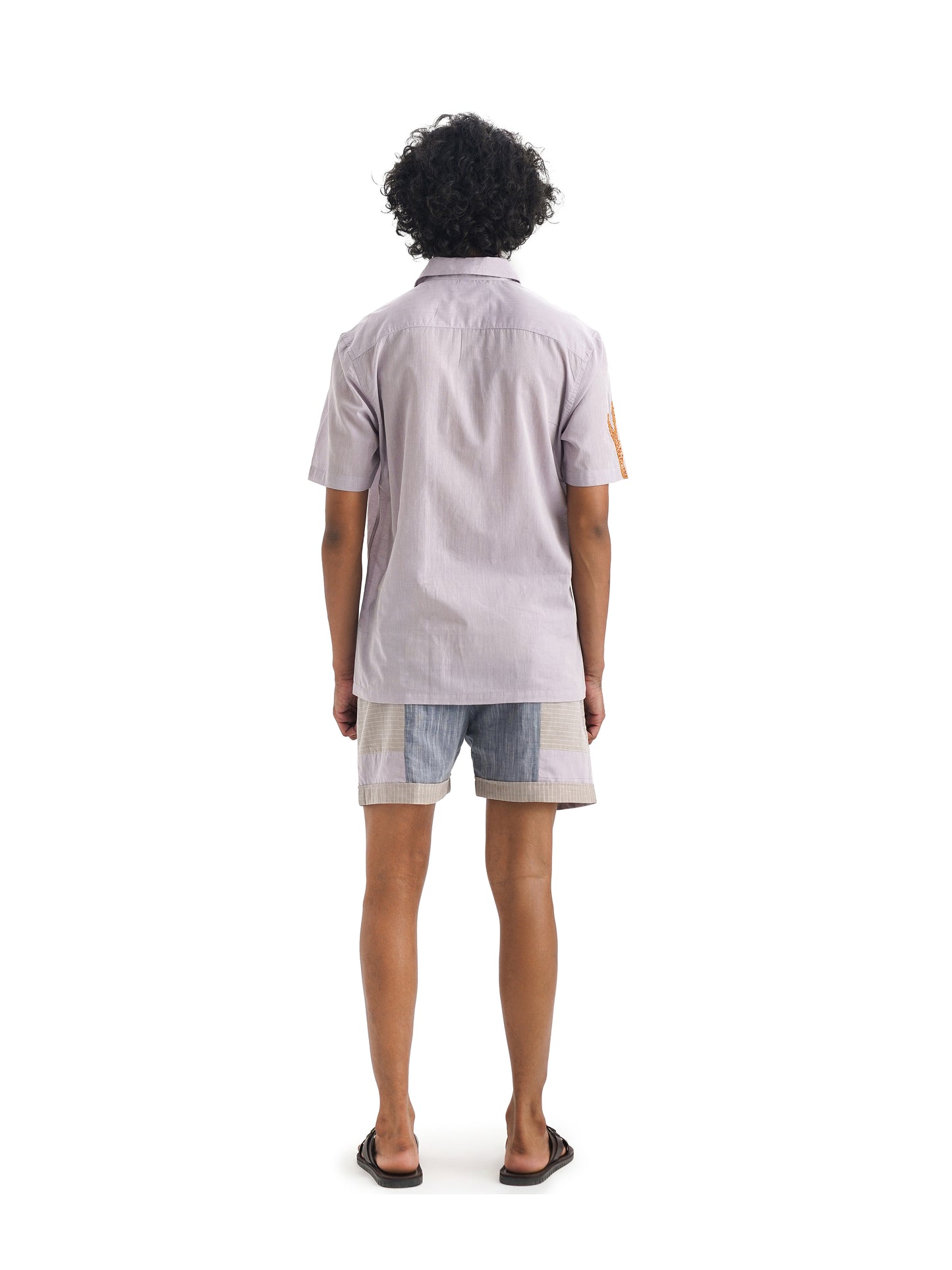 Notre Ame La Feuille Applique Shirt-B