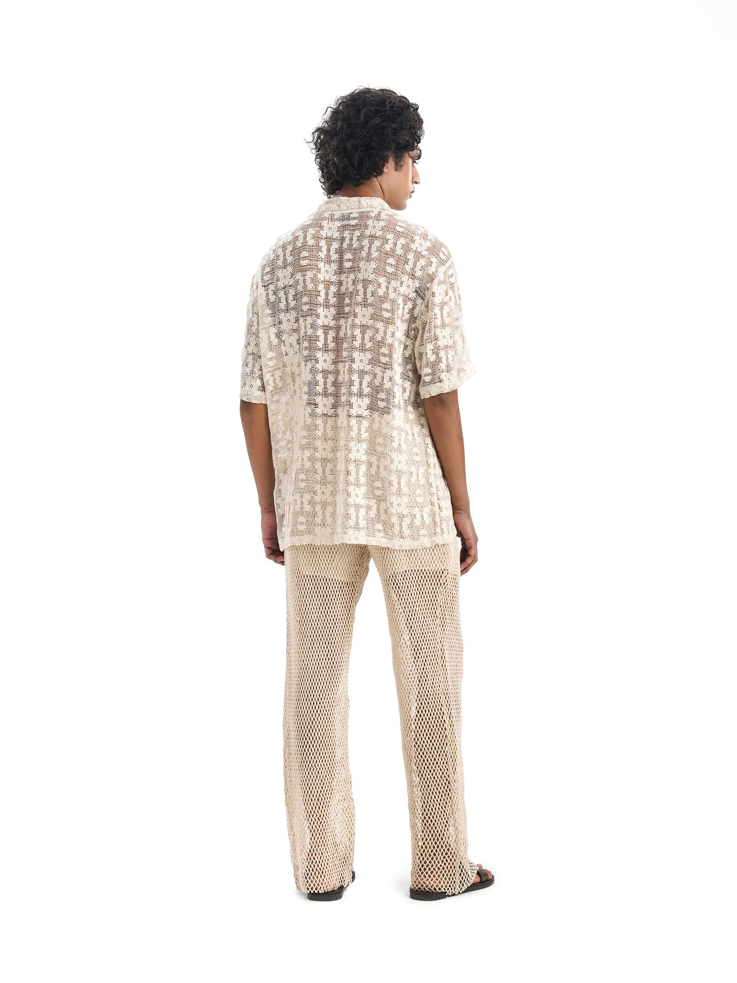 Notre Ame Le Losing Cotton Raschel Shirt-B