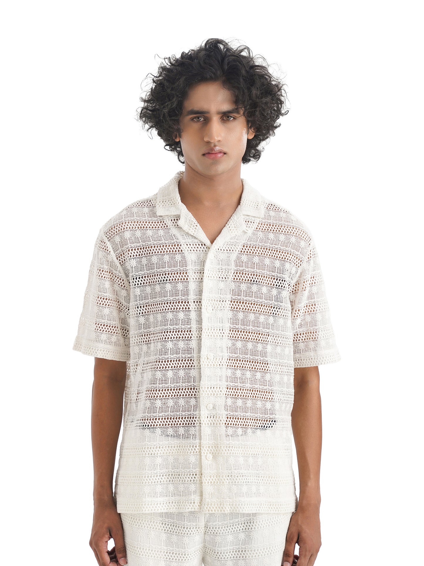 Notre Ame Les Palmiers Blanc Co-ords-D