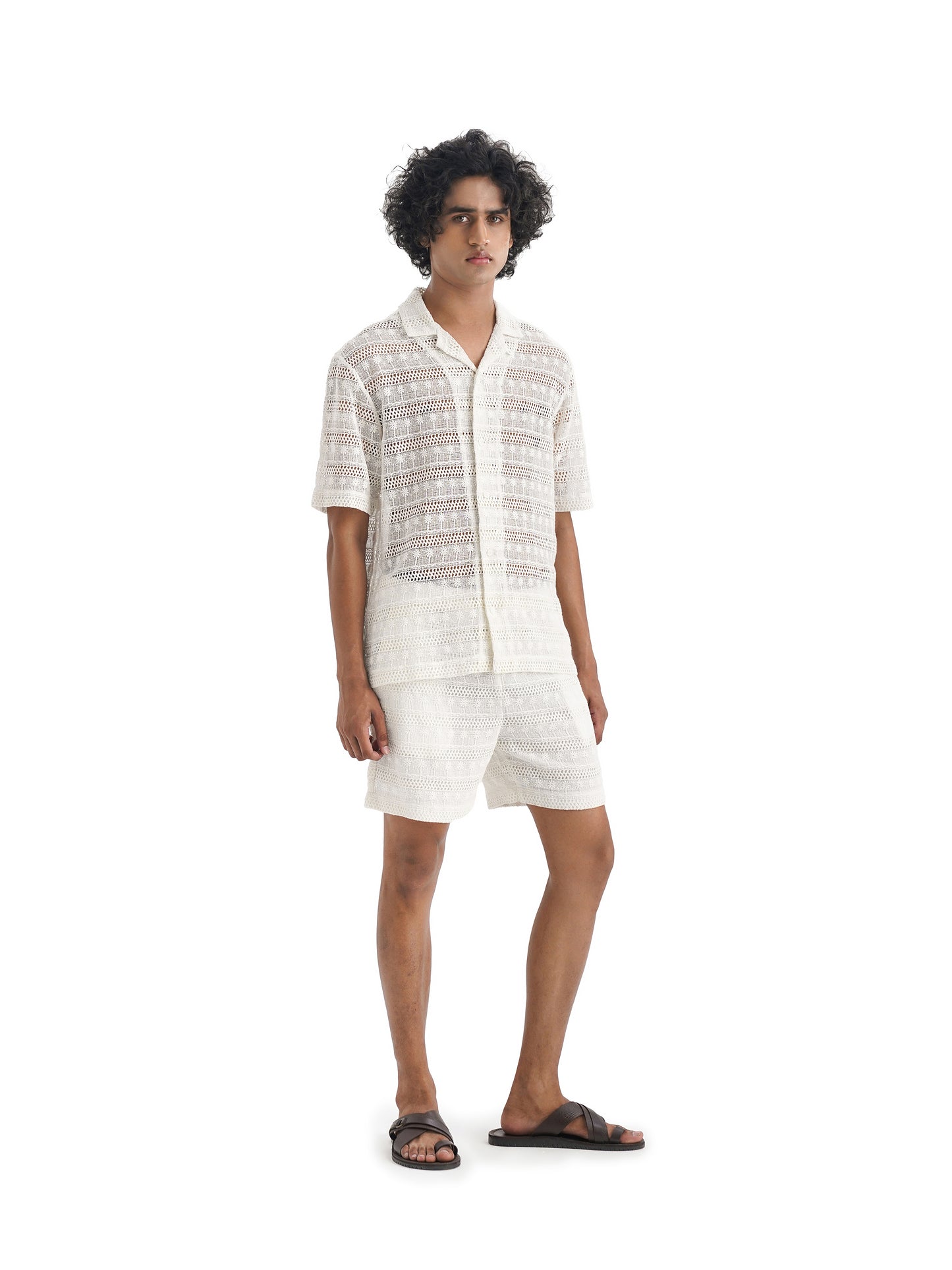 Notre Ame Les Palmiers Blanc Co-ords-ST