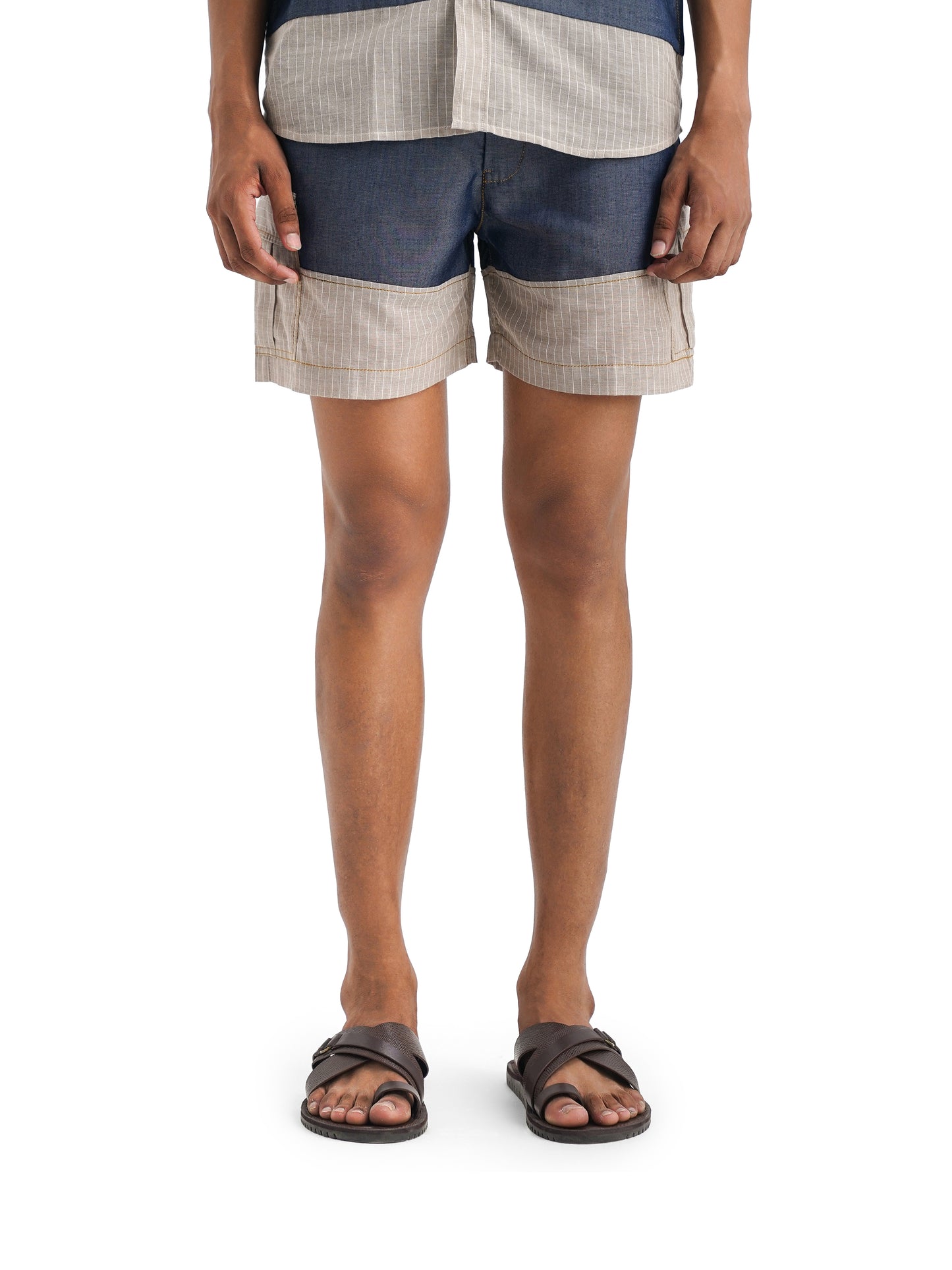 Notre Ame Mon Gars Decoupe Shorts-D