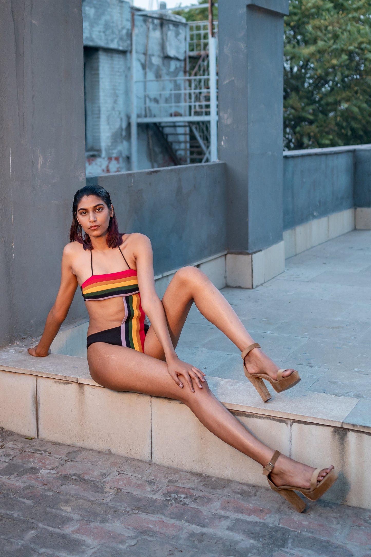 LaSieteRainbowSwimsuit-M1