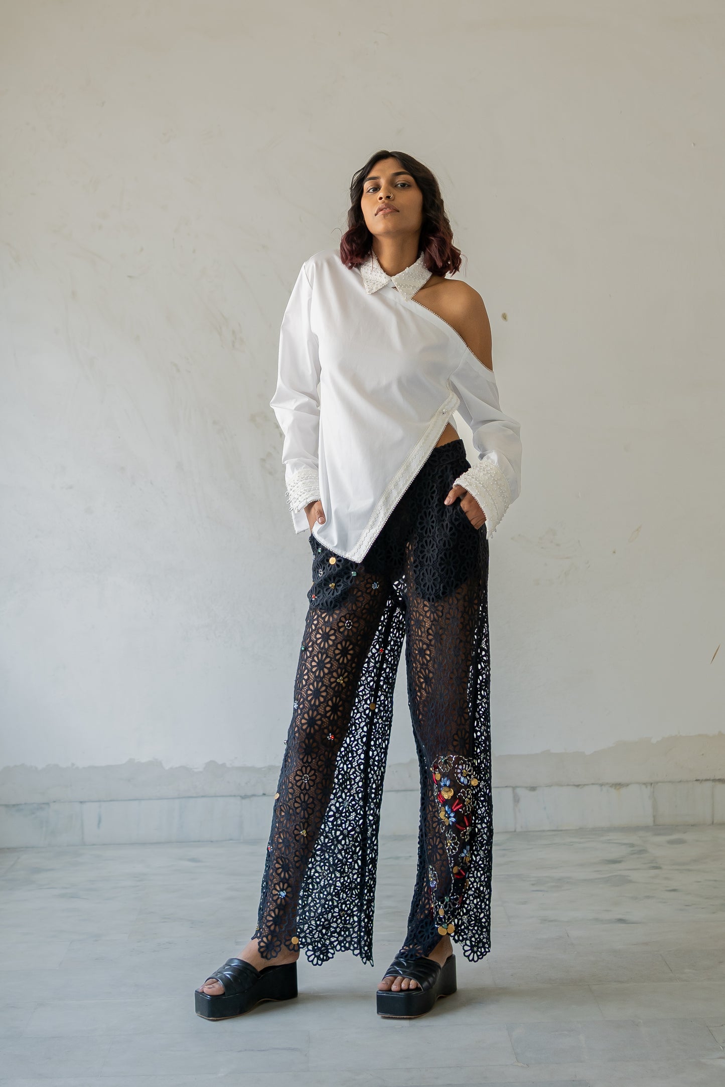 Notre-Ame-Arabesque-Lattice-Paisley-Pants-F1