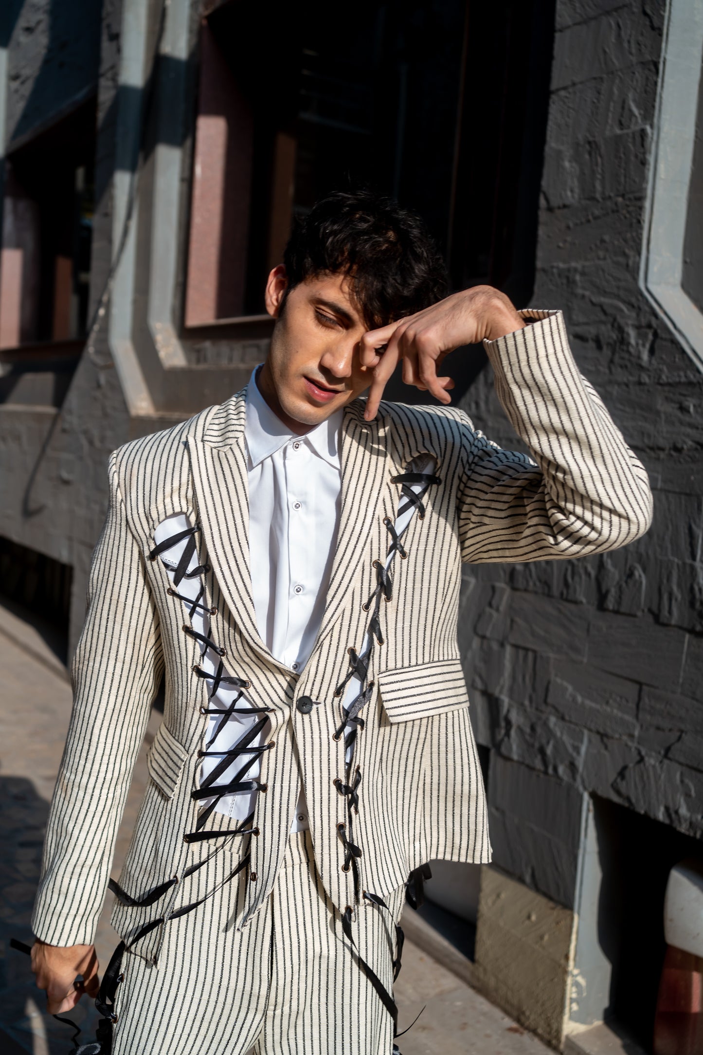 Notre-ame-Double-Helix-Chalk-Stripe-Jacket-Set-M4