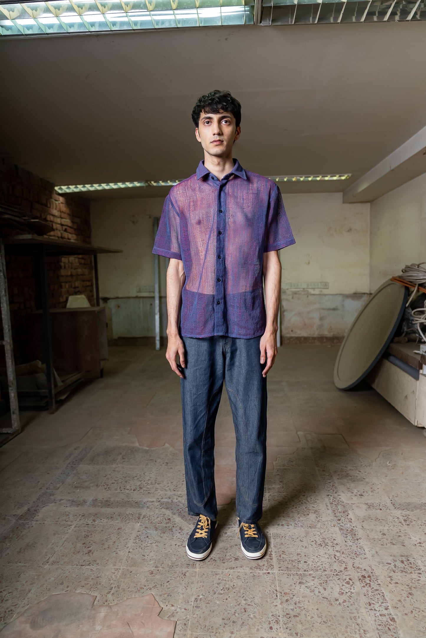 Notre-ame-Duo-Tone-Thread-Mesh-Shirt-F
