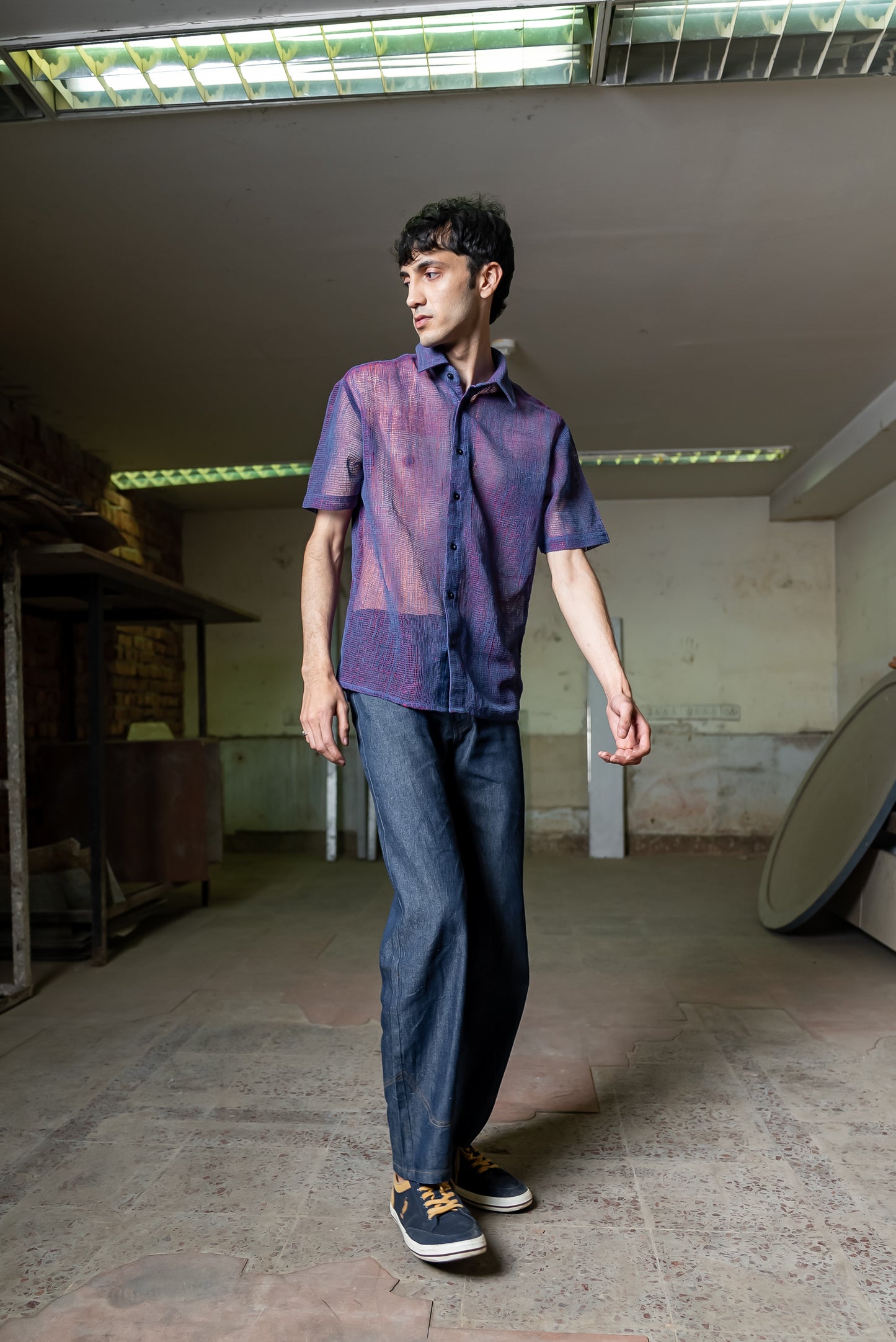 Notre-ame-Duo-Tone-Thread-Mesh-Shirt-M2