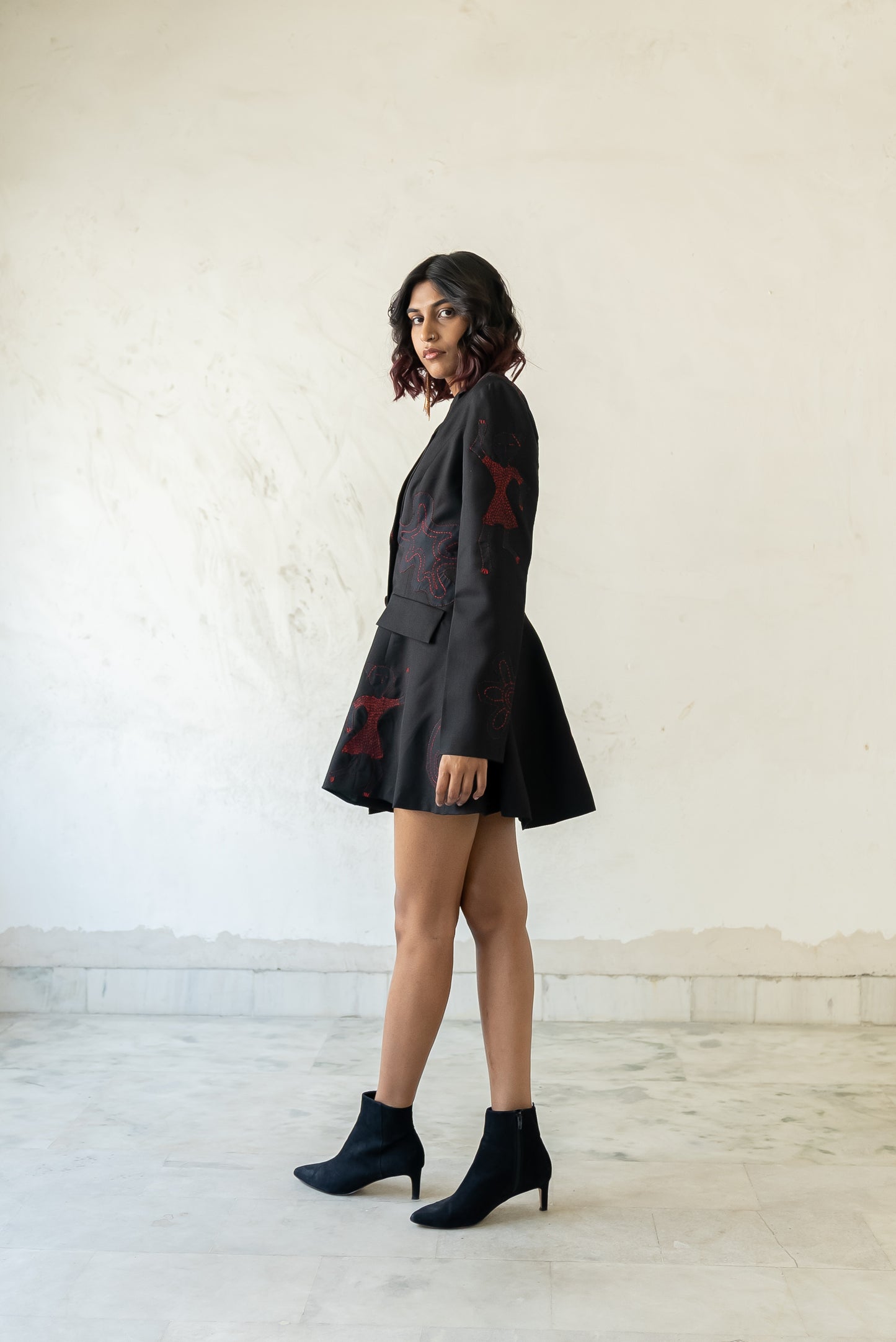 Notre-ame-La-Drague-Robe-Artisanal-Mini-Dress-S