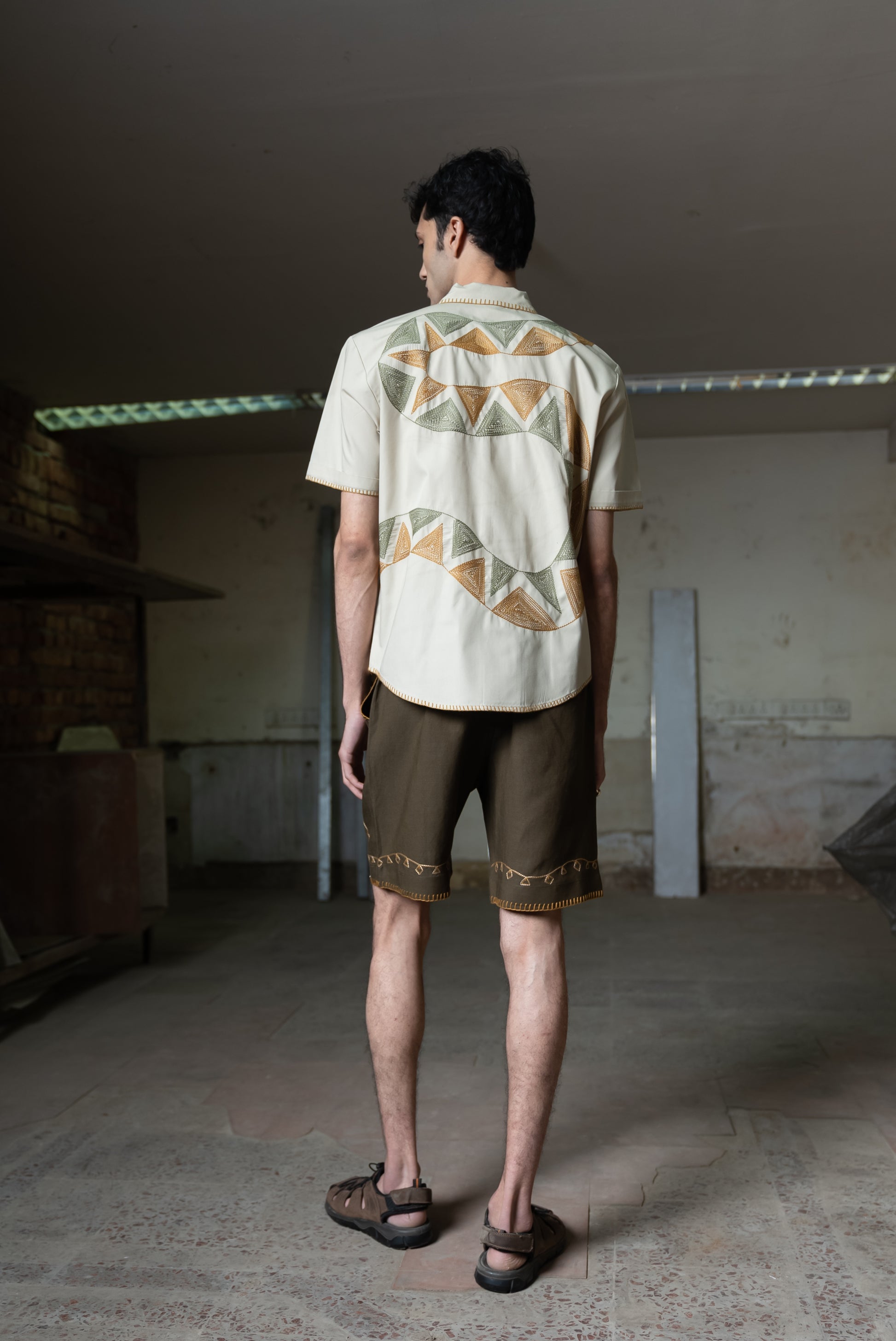 Notre-ame-La-Fete-Linen-Shorts-B