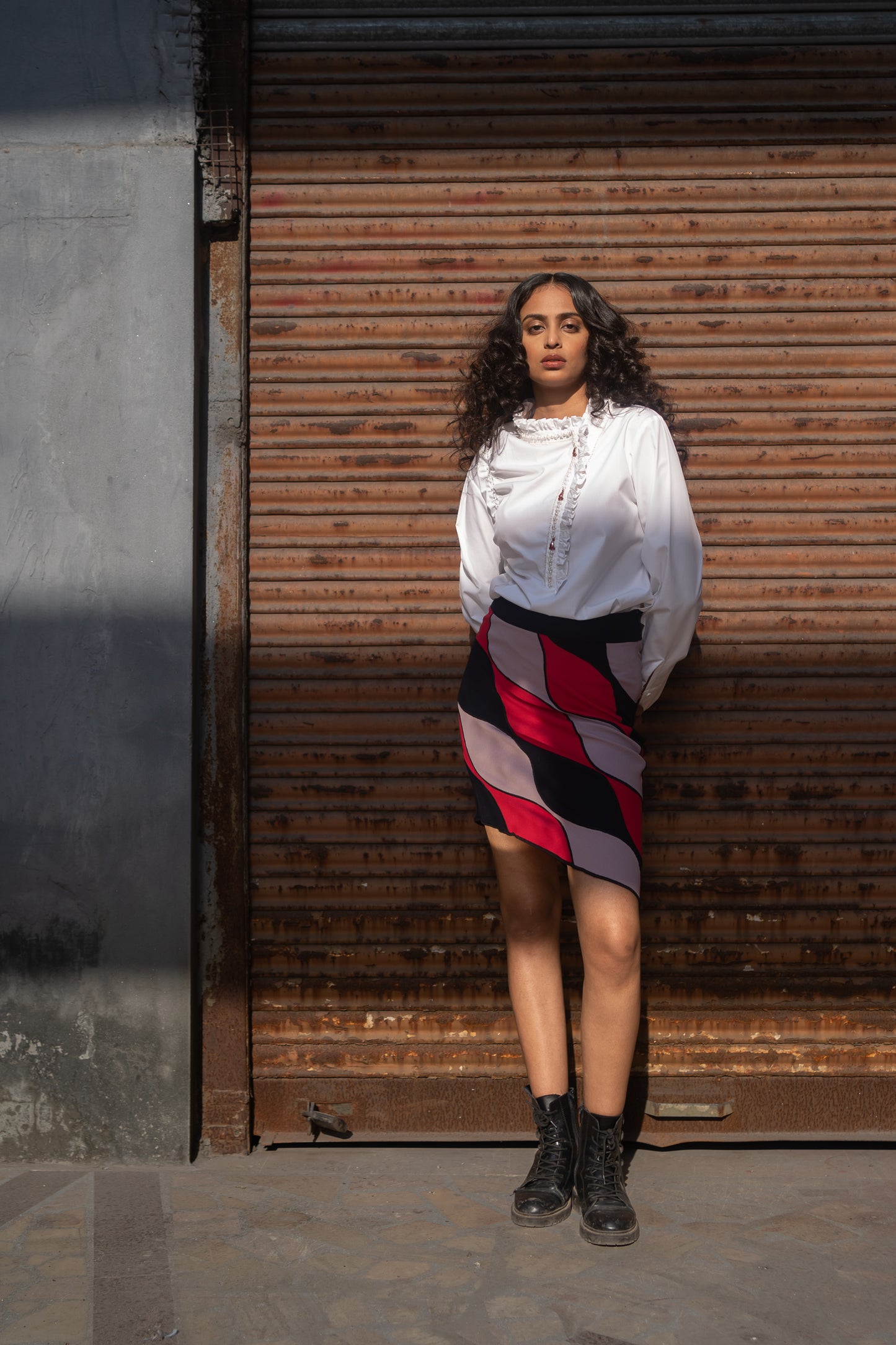 Notre-ame-Le-Inegale-Red-Stone-Blouse-F