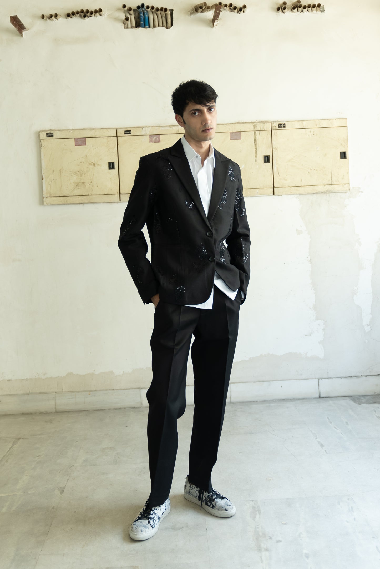 Oboe Black Oblong Trouser