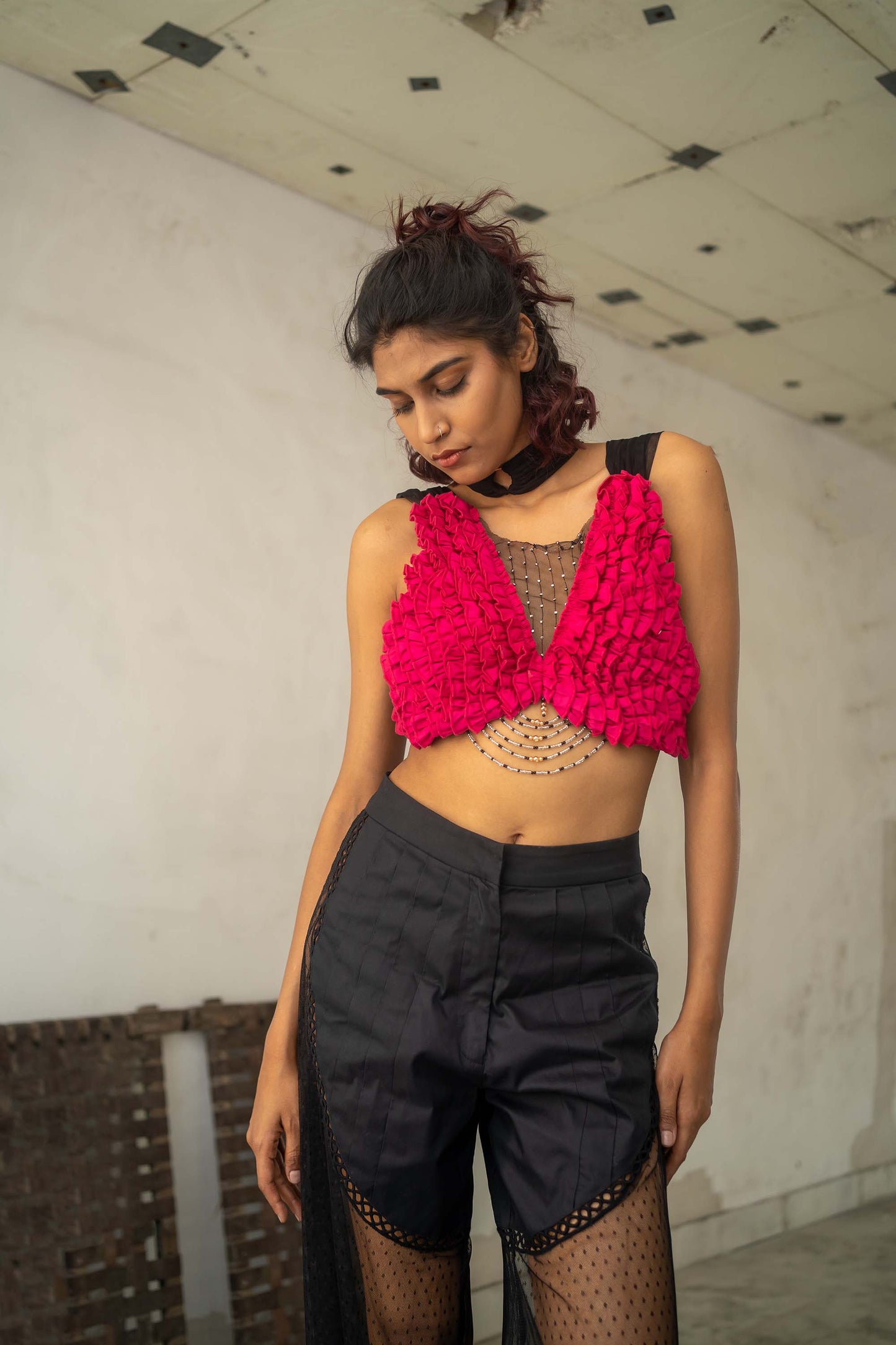 Notre-ame-Pink-Ruffle-Bead-Blouse-D3