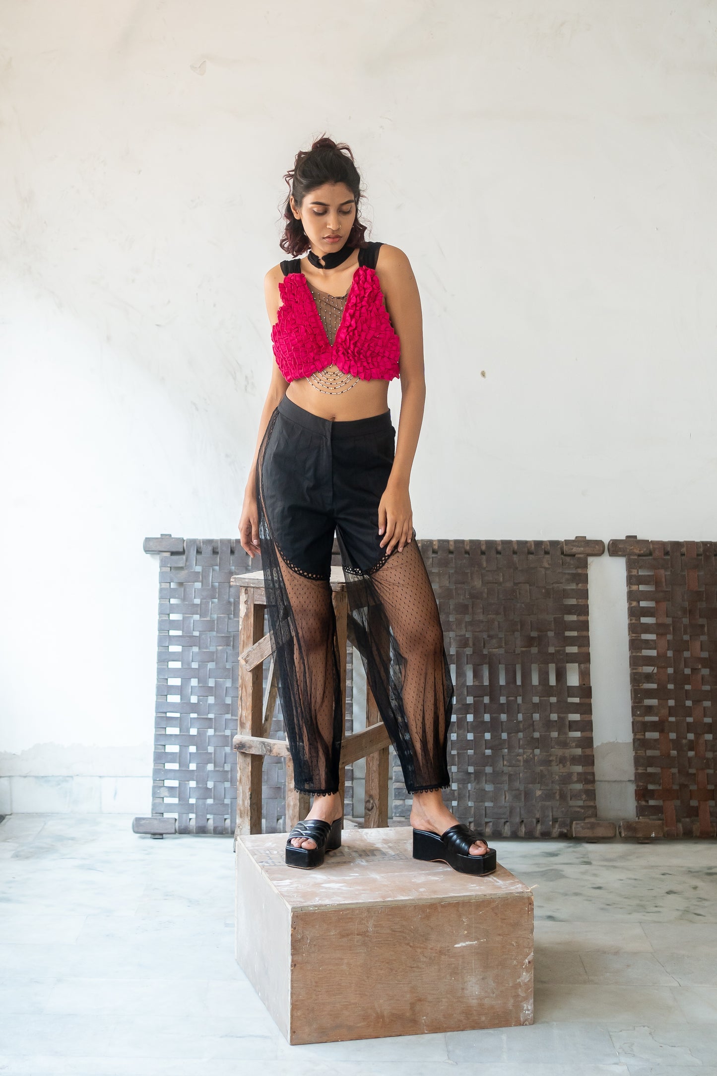 Notre-ame-Pink-Ruffle-Bead-Blouse-F