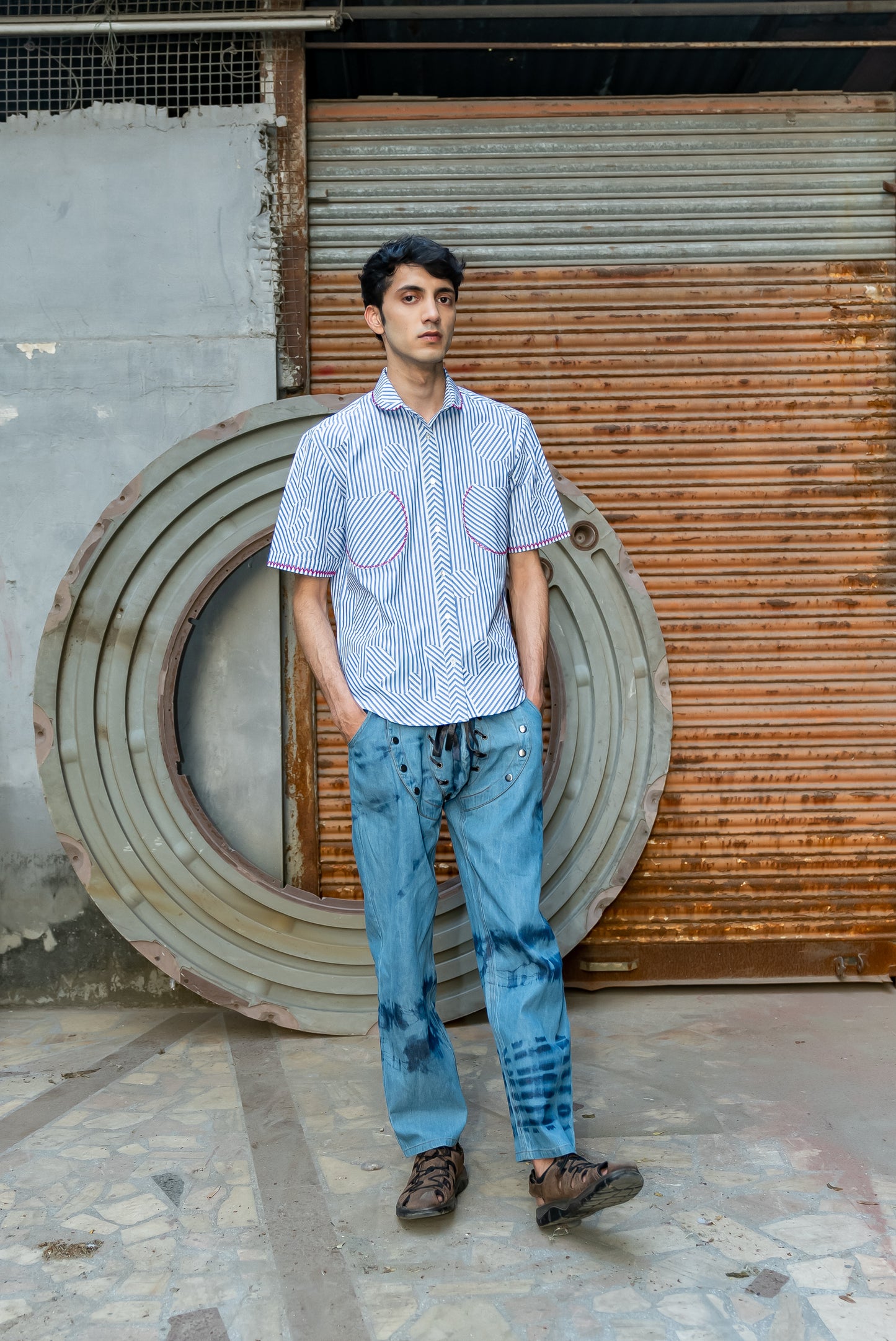 Notre-ame-Shibori-Regency-Denim-Pants-ST