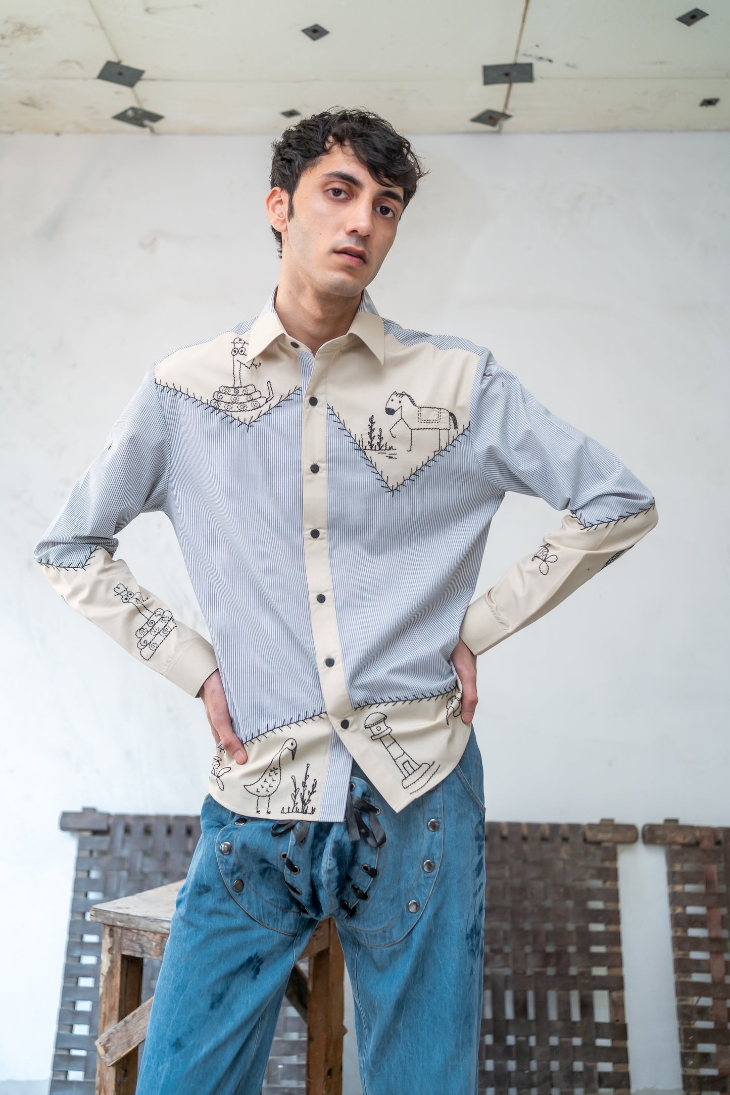 Notre-ame-Timeless-Pinstripe-Story-Cotton-Shirt-C1