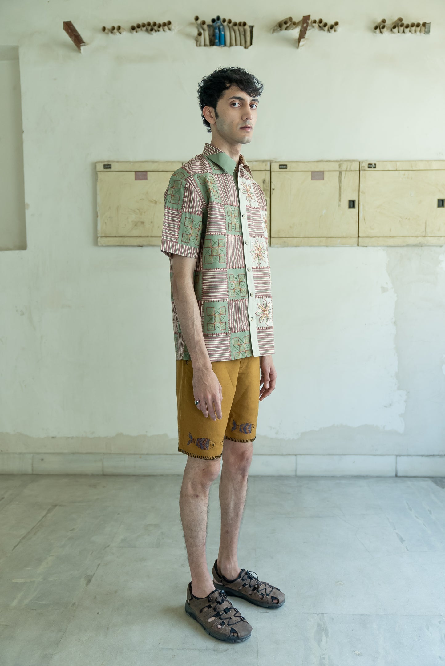 Notre-ame-Upcycled-Multicolor-Mahjong-Tile-Shirt-S1