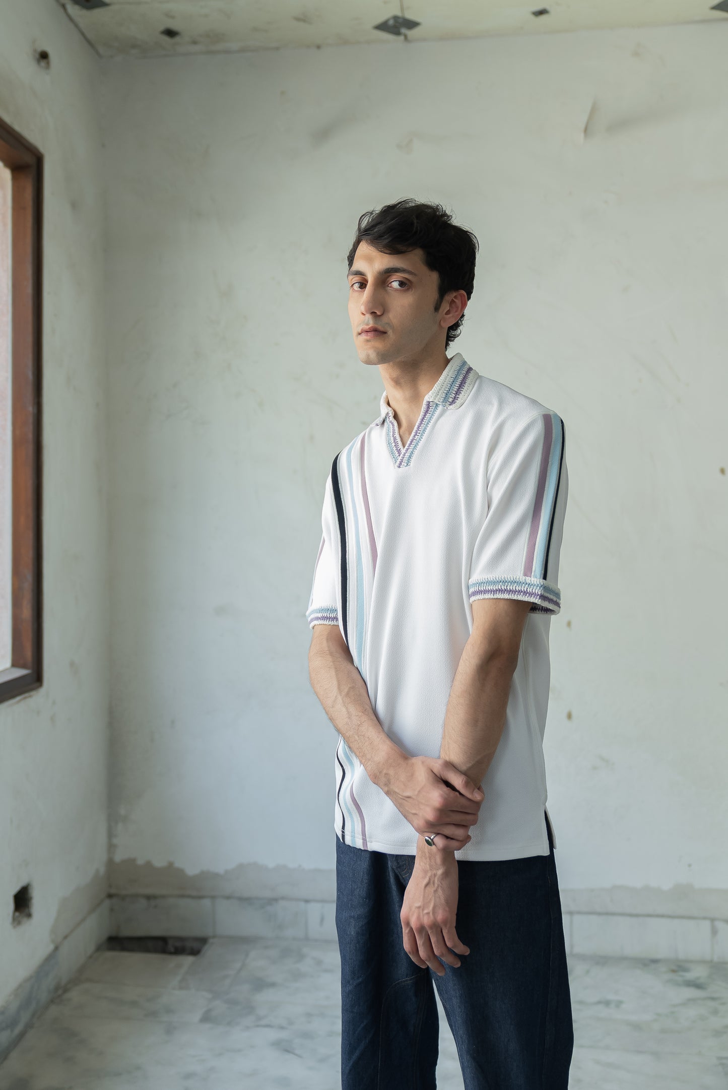 Notre-ame-Wave-Stripe-Camp-PoloT-shirt-D1
