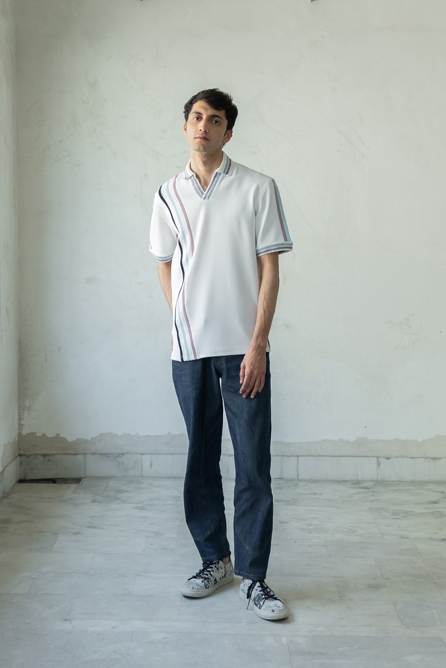 Notre-ame-Wave-Stripe-Camp-PoloT-shirt-F