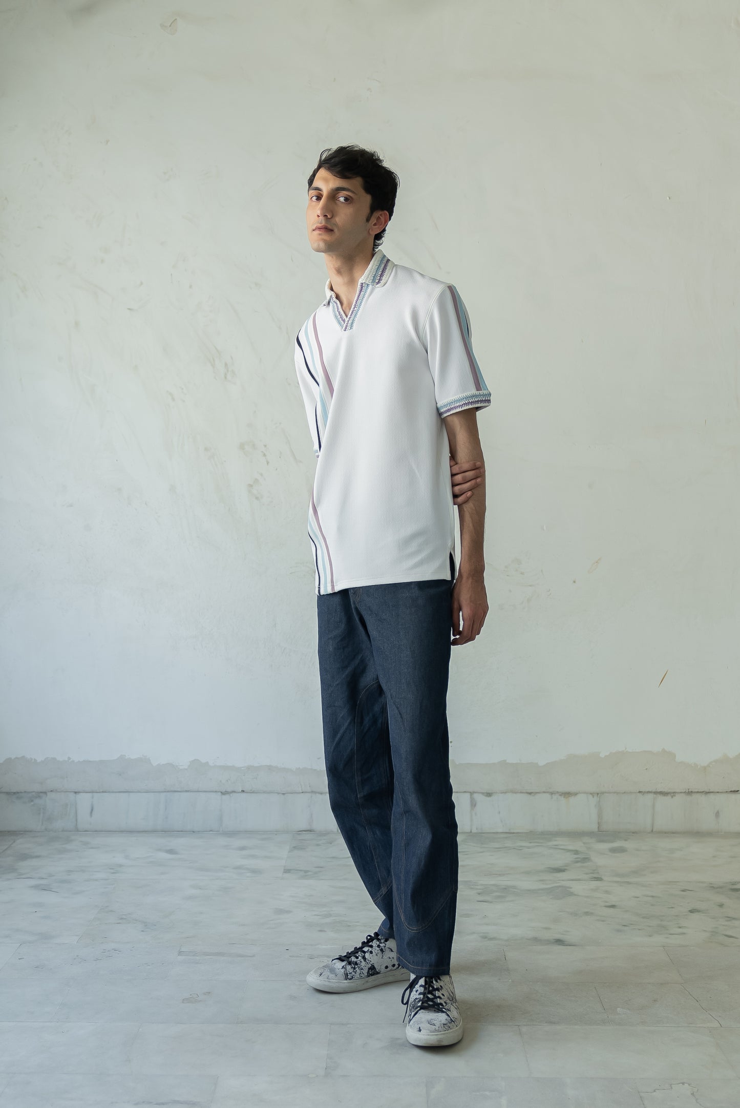 Notre-ame-Wave-Stripe-Camp-PoloT-shirt-ST