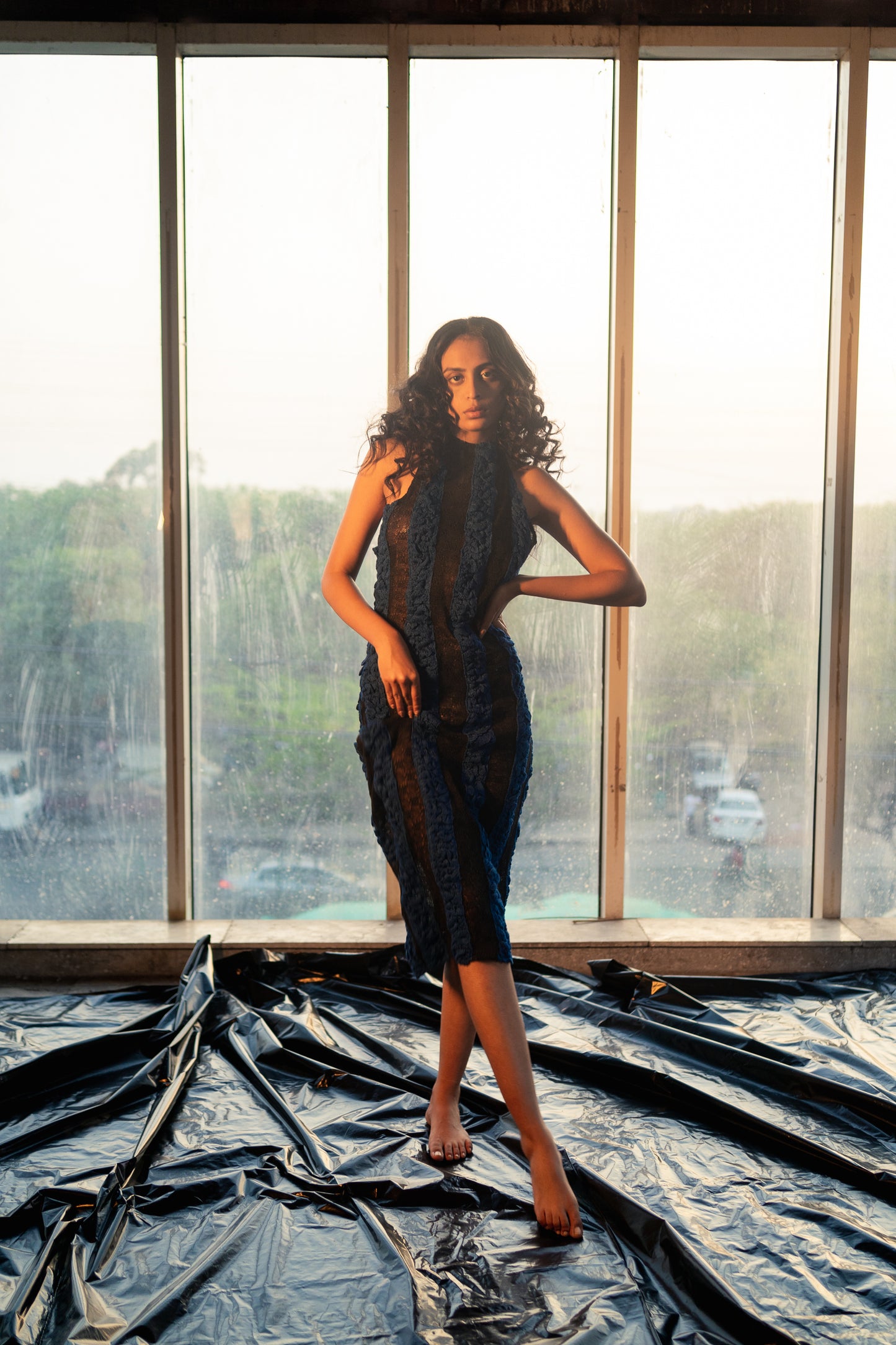 Notre-ame-le-Robe-Moulante-Blue-Smoked-Mini-CR